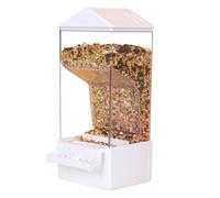 Bird Feeder, Automatic Feeder, Non-Spill Smart Clear Large Capacity Lightweight Material Easy Refilling Convenient Size, Bird Tools for Pets, 8.27x3.54x2.95inches