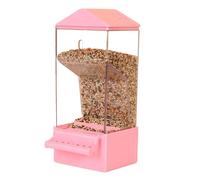 Bird Feeder, Automatic Feeder, Non-Spill Smart Clear Large Capacity Lightweight Material Easy Refilling Convenient Size, Bird Tools for Pets, 8.27x3.54x2.95inches