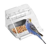 Bird Feeder Bowl for Jaula, Food and Water Feeding Cup, Detachable Foraging Item for Interior & Outdoor Use, Pet Cage Accessory for Lovebirds, Parakeets, Small Birds, Easy to Attach and Clean