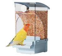 Bird Feeder Cage, Food Dispenser Accessory, Colgador Pet Bowl, Easy Refill Design, Sturdy Build, Perfect for Daily Feeding or Setup, 7,09 x 3,35 x 4,33 pulgadas
