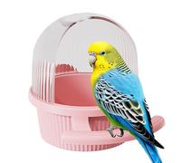 Bird Feeder, Parakeet Cage Dispenser Feeder, Anti-Splash Food Container For Parrots, Pigeons, Cockatiels & Budgies, Resistant & Easy-to-Use, Ideal For, Feeding