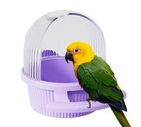 Bird Feeder, Parakeet Feeder, Bird Dispenser Cage, Wild Bird Feeder, Parrot Bird Feeder, Budgie Feeder, Squirrel Proof Wild Bird Feeders for Parrots, Budgies, Peony Cockatiels