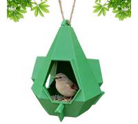 Bird Feeder - Shelter Bird Feeders Decorative | Roof Design Easy Refill Small Hummingbird Feeder | Decorative Hangable Nest Shelter For Adults Elderly Hummingbird Finch Viewing Outside Yard Balcony