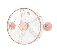 Bird Feeder Swivel Wheel, Spinner Toy Bird Cage, Rotating Chewing, Ejercise Toy, loro Enriquecimiento, Ideal para Parakeets, African Grey, Colure, Budgies and Cockatiels