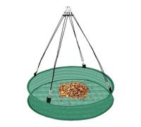 Bird Feeders For Outdoors - Polyester 19.69 Inches Squirrel Proof | Weatherproof Finch Feeding Device, Heavy Duty Catcher Tray For Goldfinches, Sparrows, Chickadees And Backyard Birds, Outdoor Garden