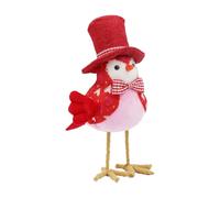 Bird Figurines - Valentines Birds Figurine, Valentine's Day Standing Desktop Shelf Ornament, Animal Statue | For Home Decor Living Room Workplace Bookshelf Cabinet Mantel Holiday Party