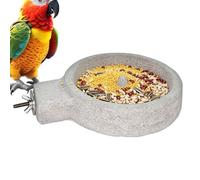 Bird Food Bowl - Bird Cage Food Bowl For Hummingbird Parakeet Parrot | Versatile Bird Cage Feeder Attaches Easily For Daily Feeding In Home Cages, Outdoor Decks, And Balcony Gardens.