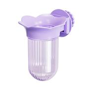 Bird Food Dishes for Cage, Parrot Feeder Cups, Secure Clamp Bowl, Water & Food Container, Durable Abs PP Material, 3,9 x 3,23 x 2,2 pulgadas, Easy Install Design