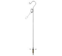 Bird Food Skewer, soporte para tratamiento de parrot, barra de acero inoxidable de 7,87 pulgadas, alimentador reutilizable para colgar, accesorio de enriquecimiento de jaula, para parakeets