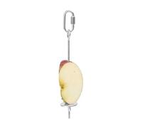 Bird Fruit Skewer - Bird Cage Food Skewer, Stainless Fruit Holder Stick, Birds Vegetable Skewerr, For Cage, Macaw, Cockatoo, Conure, Cockatiel, Parakeet, Lovebird, Finch, Small Animal, Parakeet Food S