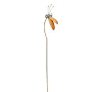 Bird Garden Stakes - Metal Rustic Yard Decor, 25.19x6.29x3.54 Inch Outdoor Animal Sculptures with Iron Finish, Lawn Art Ornaments, Pathway Landscape Accents, Decorative Flower Bed Stakes for Patio