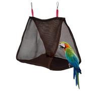 Bird Hammock Bed, Soft Cozy Nest, 11.81x9.84in Breathable Hanging Shelter, Warm Plush Fabric, Washable Lightweight Design for Cockatiel, Indoor, Outdoor, Garden, Balcony, Yard
