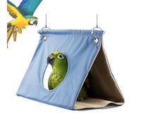Bird Hammock - Budgies Hammock Bird Nest, Soft Small Bird Hammock | Parrot Triangular Warm Nest, Shed Hut Parrot Snuggle Cave, Breathable Hideaway for African Grey, Conure, Peony Parrot, Cockatiel