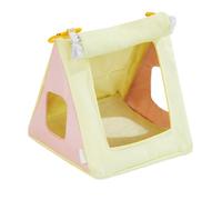 Bird Hammock - Cloth 17x16x15cm | Parakeet Bed and Cockatiel Hut | Four Seasons Parrot House Cage Accessory For Budgies Peonies Black-Breasted and Small To Medium Birds For Home Pet Room Bedroom Cafe