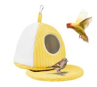 Bird Hammock House - Velvet Hanging Bird Nest, Washable Parrot House Tent, Cozy Parakeet Accessories | Nest to Lay Eggs Breeding for Parrot, Macaw, Cockatiel, Conure Indoor, Outdoor