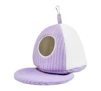 Bird Hammock House - Velvet Hanging Bird Nest, Washable Parrot House Tent, Cozy Parakeet Accessories | Nest to Lay Eggs Breeding for Parrot, Macaw, Cockatiel, Conure Indoor, Outdoor