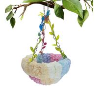 Bird Hammock, Lovebird Snuggle Pad, 12.6x7.09in PortableWarm Nest House, Plush Hammocks Parakeet,Finch Cage Winter Comfort for Cockatiel, Macaw, Cockatoo