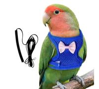 Bird Harness - Mesh Adjustable Flying Vest with Escape Resistant Rope