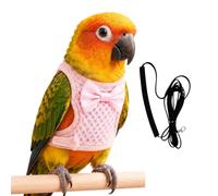 Bird Harness - Mesh Adjustable Flying Vest with Escape Resistant Rope