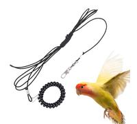 Bird harnessfor Cockatiel Multipurpose Outdoor Bird harnessLightweight Soft Pet harnessfor Use | Durable Breathable Nylon Design System, Adjustable Secure Fit Structure Feature, Safe Flying Trainin