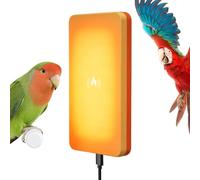 Bird Heater - USB Chew Proof Silent Warm Even Heat, Chew Proof Parrot Cage Heating Device, Constant Temperature Pet Heater| Pet Habitat Heating Solution,or Parrots Reptiles Poultry Small Animals