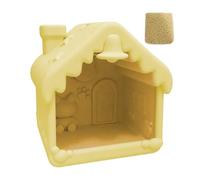 Bird House - 3D impreso, tamaño estándar cama LED Luz | Enclosed Hideaway cría Refugio, Bird Nest House para guacamayos, Budgies, Cockatiels, Finches, pájaros del amor, Pet Birds Sleeping, Egg