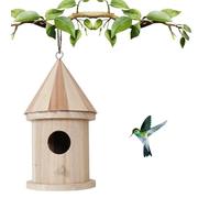 Bird House | Bluebird Nest For DIY | Garden Blue Bird House For Open Houses, Nesting Box, Home Decoration, Assembly Not Required