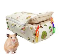 Bird House for Cage,Windproof Cotton Pet Sleeping Shelter,Windproof Zipper Parakeet House - for Pigeon Canary Hummingbird Conure Finch Macaw Lovebird