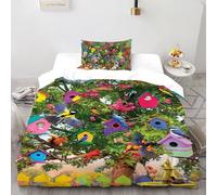Bird-house-hotel-by-olena-1000-piece-jigsaw-puzzle-by-eurographics-eurographics-148718Funda De Cama Regalo 3D Niños 2 Piezas Económicamoderadamente Acogedora Con 2 Fundasde Almohada CremalleraSingle(1
