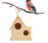 Bird House,Outdoor Birdhouse,Wooden Bird Houses for Outside, Bird Houses for Outside, Hanging Birdhouses for Outdoors Wooden Nesting Box Bird Cage for Garden Backyard Balcony Decor