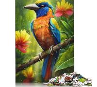 Bird In Paradise Puzzles Imposible,desafío para Adultos Entretenimiento Creativo 1000 Piezas Obra De Arte De Juego De para Adultos Y Niños A Partir De 12 Años 1000pcs (38x26cm)
