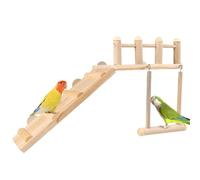 Bird Ladder Bridge | Bird Climbing Bridge | Bird Cage Ladder | Bird Play Bridge, Bird Enrichment Ladder, Bird Activity Bridge, Wooden Bird Ladder, Bird Exercise Bridge