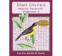 Bird Lover's Word Search Volume 2 8.5X11