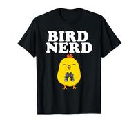 Bird Nerd Cute Bird con binoculares Camiseta