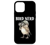 Bird Nerd Funny Bird Binoculares Cap Bird Watcher Twitcher Carcasa para iPhone 12 mini