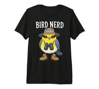 Bird Nerd Funny Birdwatching Birder Ornithology Camiseta Premium