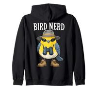 Bird Nerd Funny Birdwatching Birder Ornithology Sudadera con Capucha