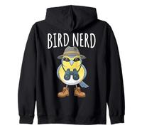 Bird Nerd Funny Birdwatching Birder Ornithology Sudadera con Capucha