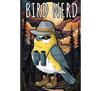 Bird Nerd Notebook: Bird Watching Themed Composition Lined Journal, Ideal for Students, Teachers, and Bird Lovers at School, College or Office
