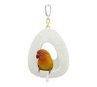 Bird Nest, Egg Shape Hammock House Cave, 5,31 x 5,31 x 5,91 pulgadas Birds Home with Rope, Animal Kit for Conure Cockatiel Canary, Entryway Gift Set Accessories for Small Pets Cage Pet Store and