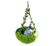 Bird Nest for Cage, Warm Plush Loro Hammock Bed, Soft Hanging Bird Sleeping Housewith Insulated Fabric Design For Finch Conure Cockatiel Canary Indoor Outdoor Sleeping Breeding Use