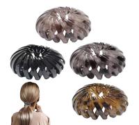 Bird Nest Hair Clip - Magic Hair Clips | Pinzas para el pelo de pájaros vintage | Porta pelo vintage | Bun Maker retráctil, elegantes soportes de cola de caballo antideslizantes