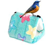 Bird Nest House Winter - de escondite de loro cómodo, cabaña de pájaro suave caliente | Small Animal Shelter Cave, Cama para mascotas a hámsters Birgies, accesorios para cag