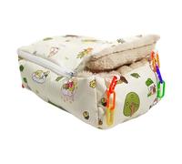 Bird Nest - Plush Cotton 20x15x10cm, Parakeet Nest, Windproof Winter Warm Bird Sleeping Bed | Soft Zipper Cage Shelter Design, Birds Hammock, Birds Sleeping Bed For Cockatiel, Conure, Finch, Lovebird