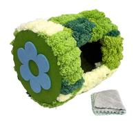 Bird Nest - Winter Plush Sleeping Cave | Warm Parrot Nest For Sleeping Birds and Small Pets; Ideal For Parrot, Hamster, Squirrel, Macaw, Cockatiel, Hummingbird, Conure In Winter