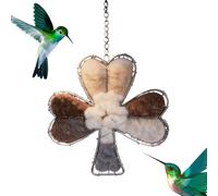 Bird Nesting Heart, Birds Nests Material Holder, Weatherproof Refillable | Refillable Cage Holder | for Sparrows Robins Warblers Outdoor Backyard Patio Tree Garden Yard Pathway Spring Winter Breeding