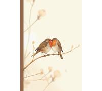 Bird Notebook: Aesthetic Blank Journal for Writing, School, Work & Daily Notes - Pretty Nature Diary Gift for Women, Teens & Girls (6x9, 160 Pages)