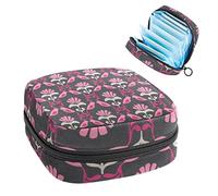Bird of Paradise - Bolsa de almacenamiento para servilletas sanitarias, Varios colores, 4.7x6.6x6.6 in/12x17x17 cm