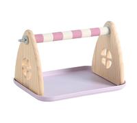 Bird Perch, 5-in-1 Parrots Activity Stand | Interactive Bird Perch with Tray For Climbing Grinding Training Playing and Exercise Designed For Parakeets Cockatiels Conures Budgies and Small Parrots