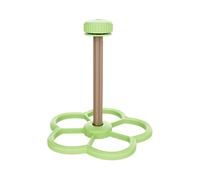 Bird Perch, Exercise Toy, 7.17x6.97x7.32 Inches, Size Windmill Sensory Play, Enrichment Perch for Cage, Finches, Macaws, Parakeets, Budgies, Conures and Cockatiels
